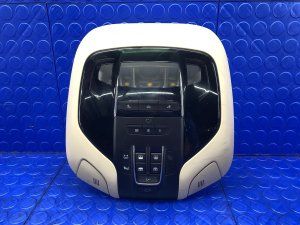 2017-2022 Maserati Levante Beige Center Overhead Console with Dome Light and Switch - Front (Used OEM)