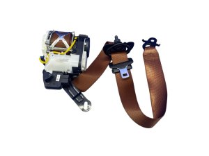 2017-2022 BMW M760i xDrive Brown Seat Belt Assembly with Pretensioner - Front (Used OEM)