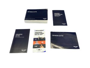 2022-2025 Genesis GV70 Owners Manual Booklet and Book Set (Used OEM)
