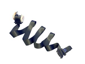 2025 Toyota Camry Black Center Seat Belt Assembly - Rear, Right (Passenger) (Used OEM)