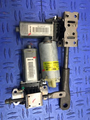 2009-2016 Audi A4 Seat Motor Set (3 Piece) - Front, Right (Passenger) (Used OEM)