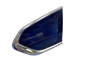 2021-2023 Hyundai Santa Fe Chrome Quarter Glass with Chrome Trim - Rear, Right (Passenger) (Used OEM)