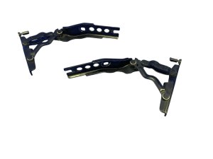 2003-2008 Lamborghini Gallardo Black Trunk Deck Lid Hinge Set (Used OEM)