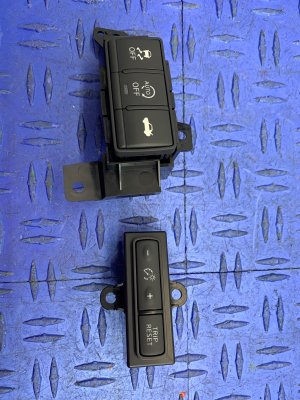 2017-2019 INFINITI Q50 Traction Control Trunk Auto Start/Stop and Brightness Switch Panel (Used OEM)