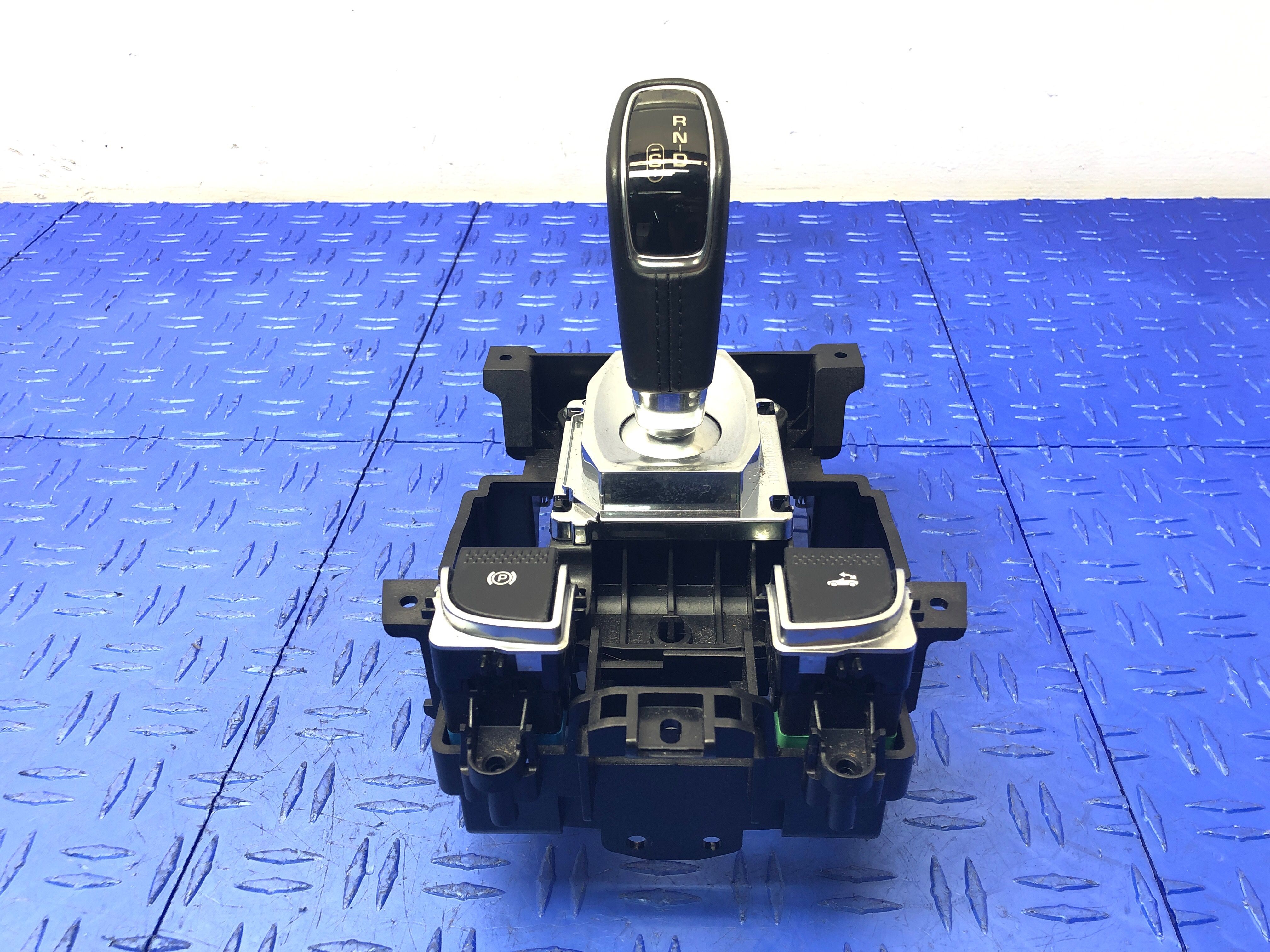 2014-2015 Jaguar F-Type Floor Transmission Shift Lever with Parking Brake and Convertible Switches (Used OEM)