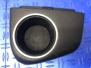 2010-2016 Porsche Panamera Black Center Console Cup Holder (Used OEM)