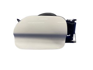 2015-2020 BMW M4 White Convertible Fuel Filler Door and Housing Assembly - Rear (Used OEM)
