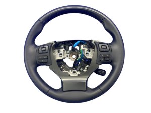 2021-2024 Lexus IS350 Black Leather Steering Wheel without Heat - Front (Used OEM)