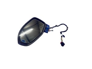 2013-2018 Audi S7 Blue Power Folding Heated Door/Side View Mirror - Front, Left (Driver) (Used OEM)