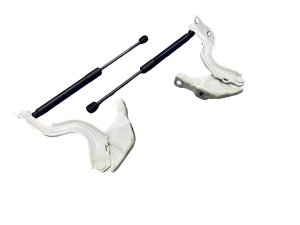 2024-2025 Hyundai Kona Hood Hinge Bracket with Shock - Front, Right (Passenger) (Used OEM)