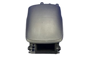 2008-2015 Audi R8 Black Center Console Storage Compartment Lid and Box Assembly - Front (Used OEM)