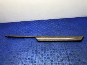 2020-2022 Genesis G90 Gray Door Wood Grain Trim Panel Molding - Rear, Right (Passenger) (Used OEM)