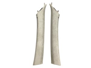 2021-2025 Genesis GV80 Beige A-Pillar Trim Cover Panel Set - Front (Used OEM)