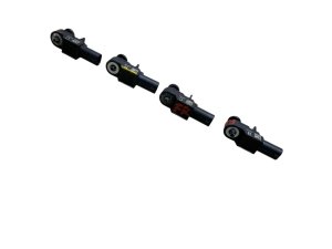 2023-2025 Cadillac LYRIQ and Airbag Impact Sensor Set - Front (Used OEM)