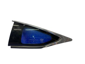 2020-2025 Lexus RC350 Chrome Quarter Window Glass with Black Trim - Rear, Left (Driver) (Used OEM)