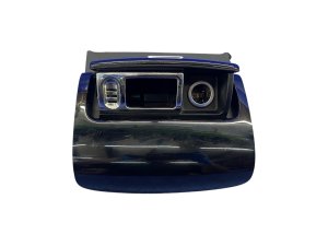 2003-2011 Bentley Continental Black Center Console Ashtray Storage Compartment - Rear (Used OEM)