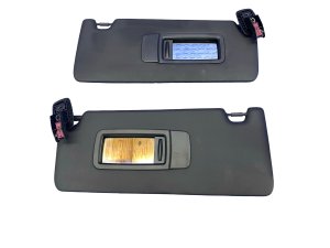 2021-2025 BMW M4 Black Sun Visor Set - Right (Passenger) (Used OEM)