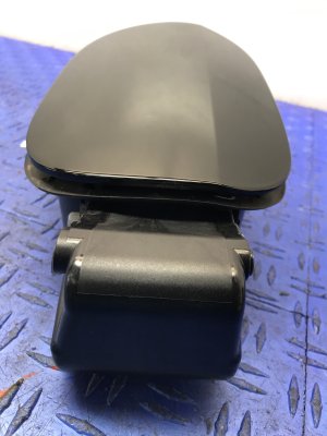 2018-2023 Kia Stinger Aurora Black Fuel Filler Door Assembly with Gas Cap and Pocket (Used OEM)