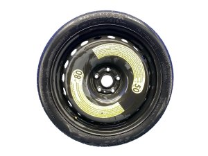 2016-2018 Audi TT Black 19x3.5 Compact Spare Wheel and Tire (Used OEM)