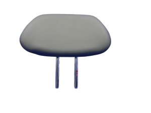 2022-2025 Lucid Air Tan Rear Seat Leatherette Headrest (Used OEM)