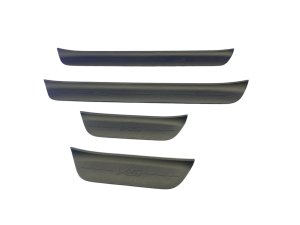 2021-2025 Kia K5 Black Front and Rear Door Sill Trim Cover Panel Set (Used OEM)