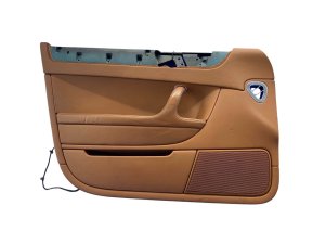 2006-2012 Bentley Flying Spur Brown Door Interior Trim Panel - Front, Left (Driver) (Used OEM)