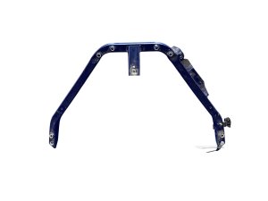 2008-2014 Ferrari California Blue Front Engine Bay Diagonal Crossmember V-Brace Support (Used OEM)