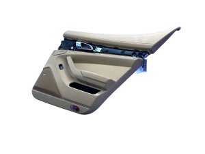 2010-2016 Porsche Panamera Beige Door Interior Trim Panel - Rear, Right (Passenger) (Used OEM)