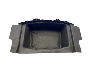  Tesla Model 3 Black Trunk Floor Tub Liner Carpet - Rear (Used OEM)