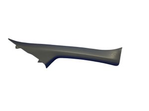 2021-2025 Toyota Sienna Black Windshield A-Pillar Trim Panel Cover - Front (Used OEM)