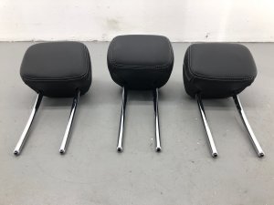 2015-2021 Mercedes-Benz C280 Black Seat Leather Headrest - Rear, Right (Passenger) (Used OEM)