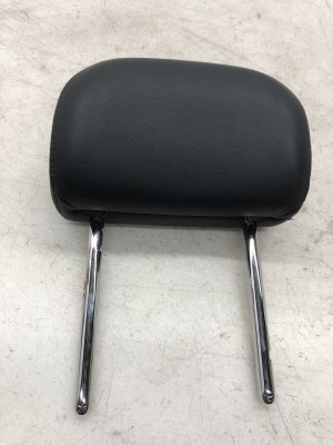2017-2024 Audi Q7 Black 2nd Row Leather Seat Headrest - Rear, Right (Passenger) (Used OEM)
