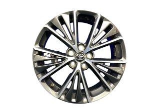 2023-2025 Toyota Prius Black 19x6.5 Machined Charcoal Alloy Wheel (Used OEM)