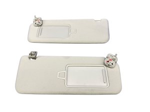 2022-2025 Kia Carnival Beige Sun Visor Set - Front, Right (Passenger) (Used OEM)