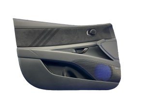 2024-2025 Hyundai Elantra Black Door Interior Trim Panel with Alcantara - Front (Used OEM)