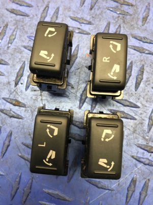 2011-2013 INFINITI QX56 3rd Row Seat Switch Set - Rear (Used OEM)