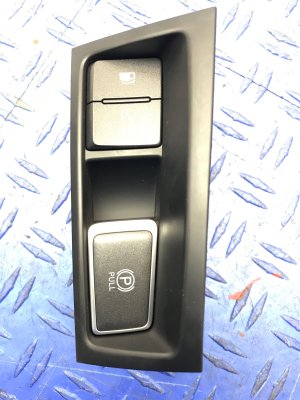 2017-2019 Genesis G90 Parking Brake Fuel Door and Trunk Release Switch Panel (Used OEM)