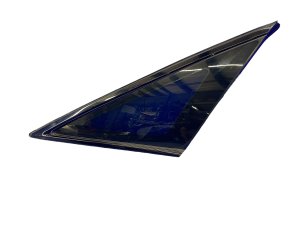 2019-2022 Toyota Avalon Black Quarter Glass with Black Moulding - Rear, Right (Passenger) (Used OEM)