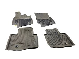 2023-2025 Toyota Crown Black All Weather Rubber Floor Mat Set - Front (Used OEM)