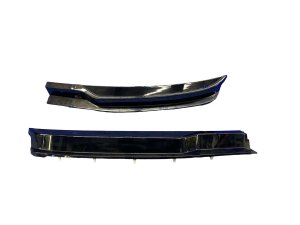 2023-2025 Kia Niro Black Gloss Black Windshield Cowl Trim Cover Panel Moulding Set - Front (Used OEM)