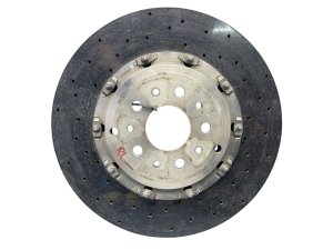 2008-2014 Ferrari California Brembo Carbon Ceramic Drilled Brake Rotor - Rear (Used OEM)