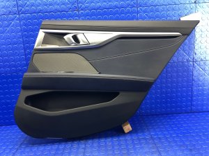2020-2025 BMW M8 Blue Door Interior Trim Panel - Rear, Right (Passenger) (Used OEM)