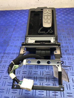 2008-2009 Lexus LS600h Center Console Controller Compartment with AV and 12V Inputs - Rear (Used OEM)