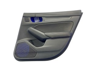 2023-2025 Acura Integra Black Door Interior Trim Panel - Rear, Right (Passenger) (Used OEM)