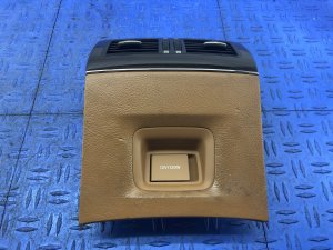 2013-2017 Lexus LS460 Center Console Trim Cover Panel and Air Vent Set - Rear (Used OEM)