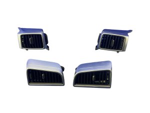 2010-2016 Porsche Panamera Center and B-Pillar AC Air Vent Grille Set - Rear (Used OEM)