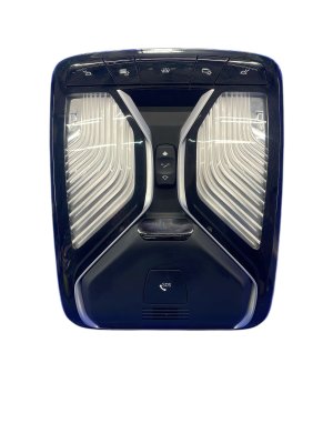 2016-2019 BMW M760i xDrive Black Overhead Console with Dome and Map Light - Front (Used OEM)