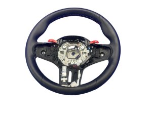 2023-2025 BMW M2 Black M Sport Heated Leather Steering Wheel - Front (Used OEM)