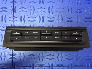 2017-2021 Maserati Ghibli Climate Temperature Control Panel - Front (Used OEM)