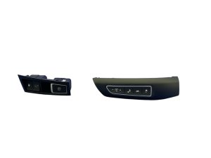 2020-2022 Genesis G90 Blue Parking Brake Fuel Door and Traction Control Switch Set (Used OEM)